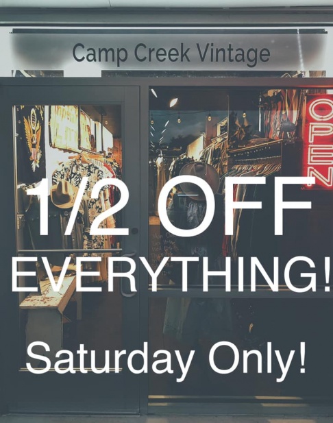 Camp Creek Vintage Anniversary Sale