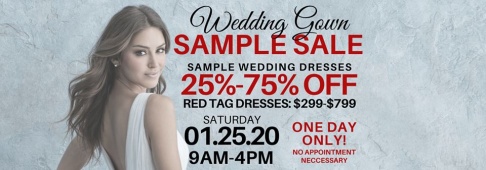 Mia's Bridal & Tailoring Sample Sale
