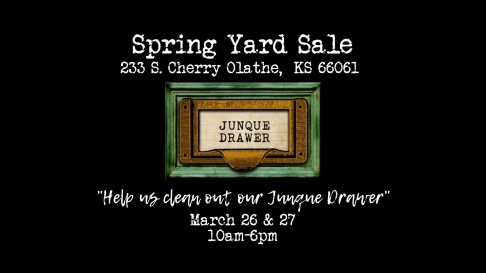 Junque Drawer Spring Yard Sale