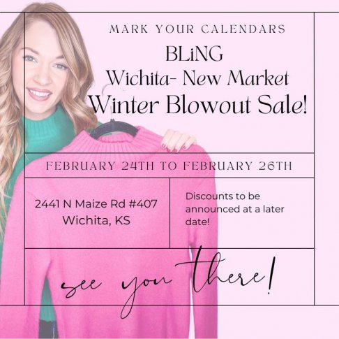 Bling Wichita-New Market Winter Blowout Sale