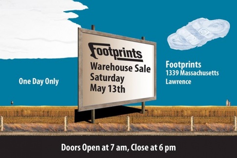 Footprints 'Warehouse Sale'